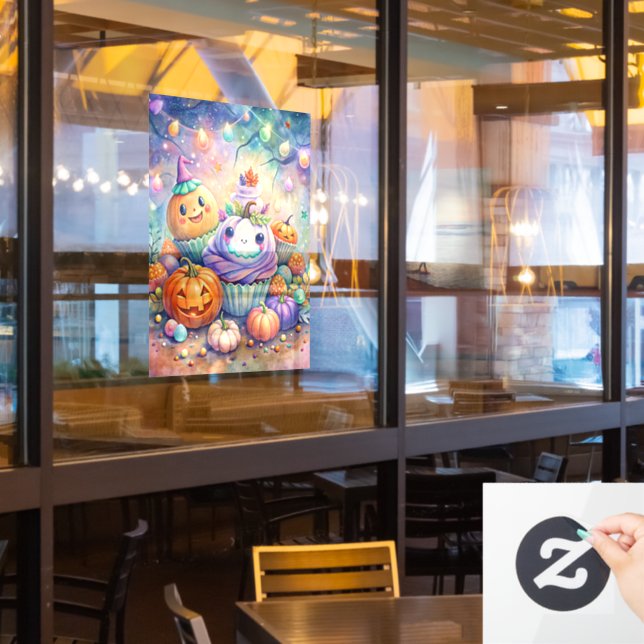 Halloween Sweets Window Cling (Restaurant Window)