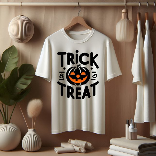 Halloween T-shirt  (Trick or Treat T-shirt )