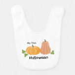 Halloween T-Shirt baby bib