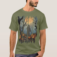 Halloween T-Shirt – Grim Reaper Scene