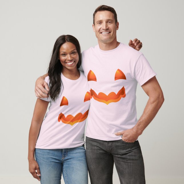 Halloween T-Shirt Jack-o-lantern Organic Shirt (Unisex)