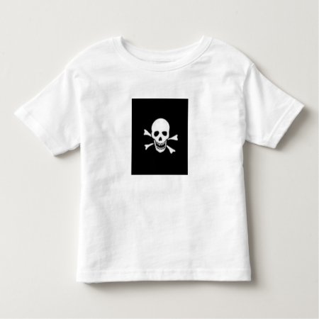 Halloween T Shirt Skull Kids Top Black And White