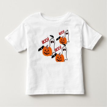 Halloween T Shirt With Pumpkin by CREATIVEforKIDS at Zazzle