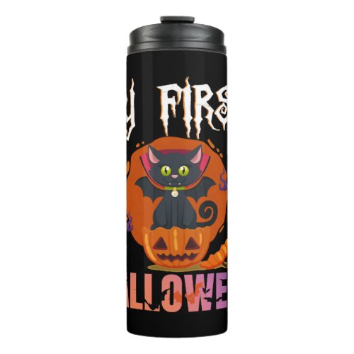 Halloween T Shirtmy first halloween Thermal Tumbler