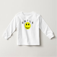 HALLOWEEN T SHIRTSMILE KIDS TOP BLACK AND WHITE