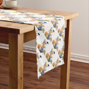 Halloween Table Runner 14" X 72"/Scarecrow Boy