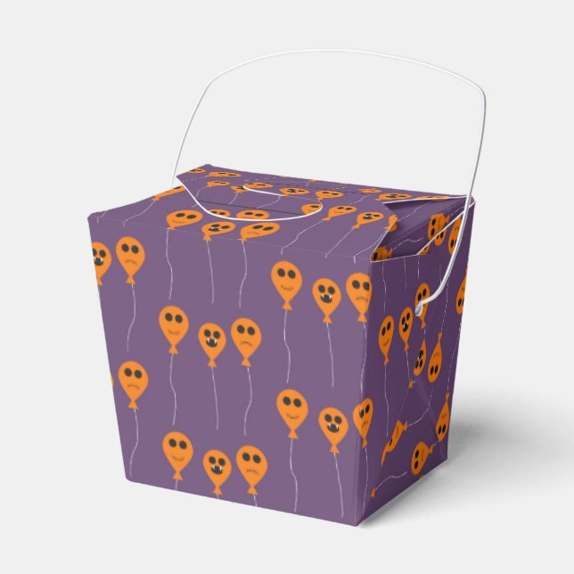Halloween Take Out Favor Box (Front Side)