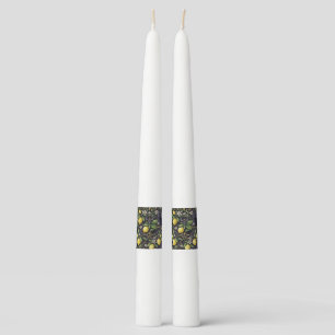 Halloween Taper Candles Gothic Garden