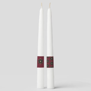 Halloween Taper Candles Sicilian Trinacria