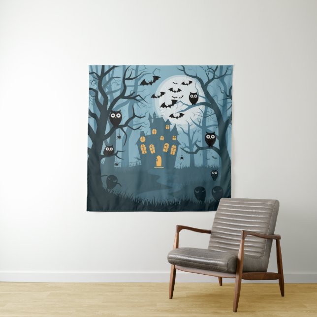 Halloween Tapestry (In Situ)