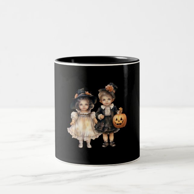 Halloween Tasse & Becher Two-Tone Coffee Mug (Center)