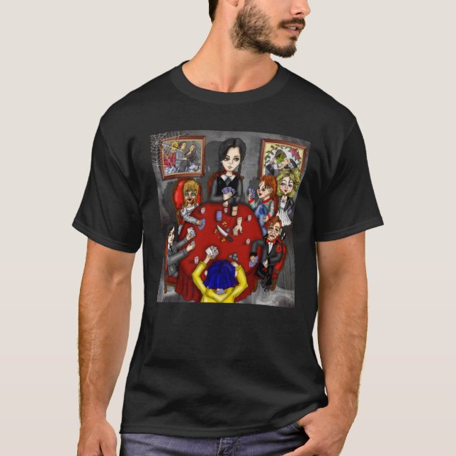 Halloween tea party2360png2360 T-Shirt (Front)