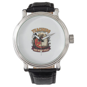 Halloween Teacher Brain Magic Watch