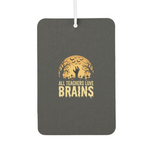 Halloween Teacher Brains Air Freshener