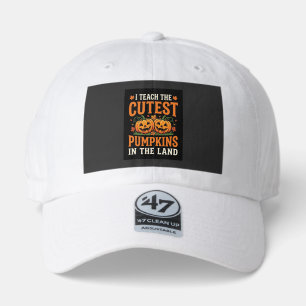 Halloween Teacher Cutest Pumpkins Design_1 47 Brand Hat