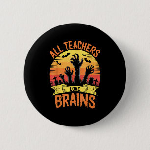 Halloween Teachers Shirts Women Men All Teachers L Button