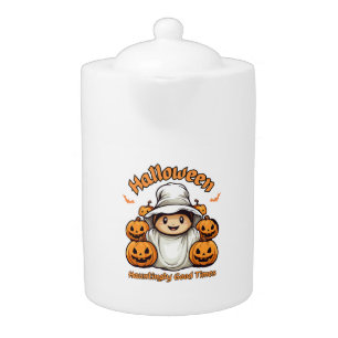Halloween                                          teapot