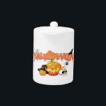 Halloween Teapot<br><div class="desc">Teapot</div>
