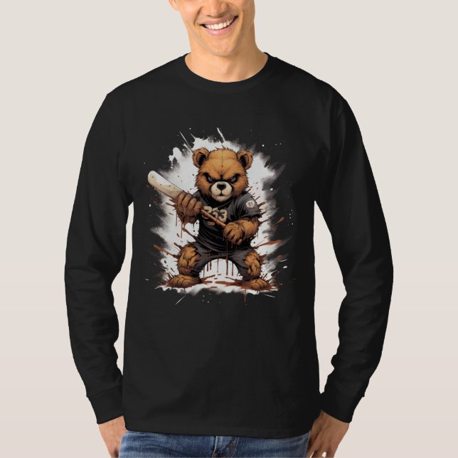 Halloween Teddy Bear Perfect Halloween Gift Idea T-Shirt (Front)