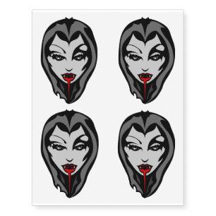 Halloween Temporary Tattoo Vampire Skin Art Gifts