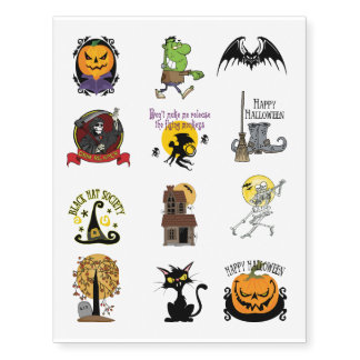 Halloween Temporary Tattoos