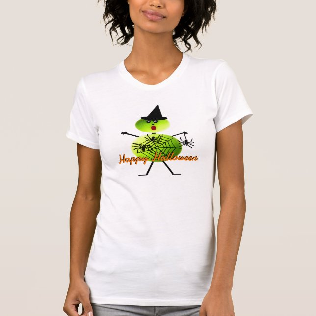 Halloween Tennis Player T-Shirt (Front)