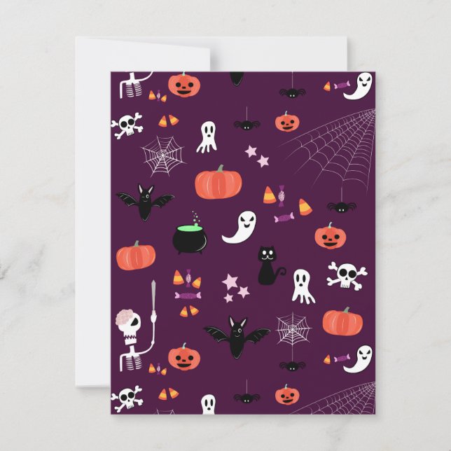Halloween Thank You Card (Front)