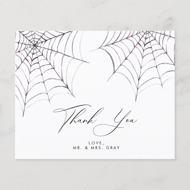 Halloween Thank You Card | Budget Flyer (Front)