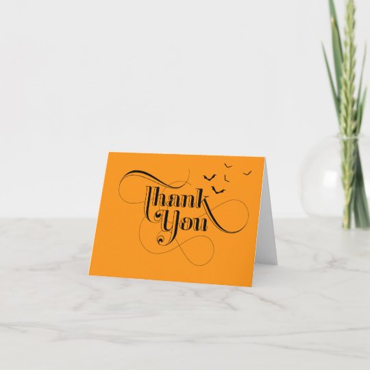 Halloween Thank You Cards