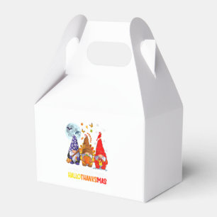 Halloween Thanksgiving Christmas Happy HalloThanks Favor Boxes