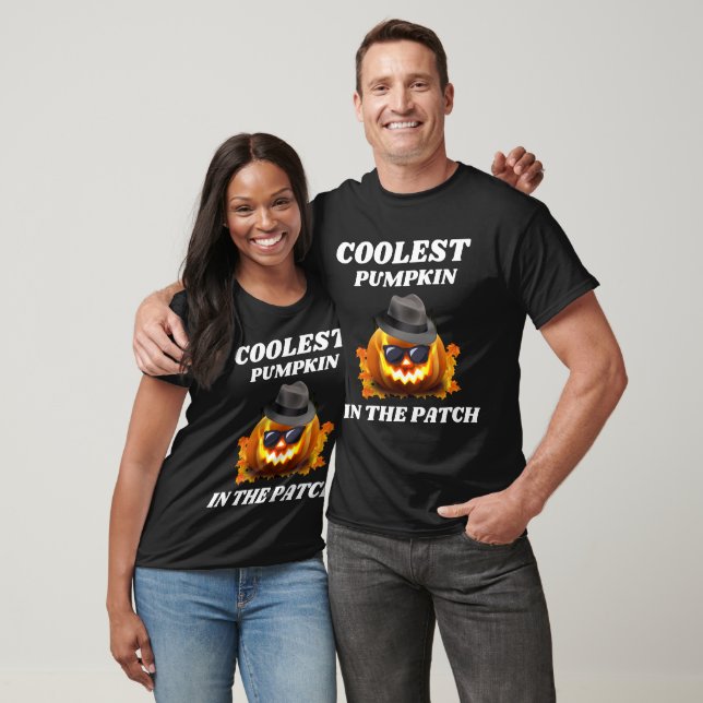 Halloween, The coolest pumpkin in the Patch T-Shirt (Unisex)