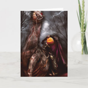 Halloween - The Headless Horseman Card