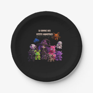 Halloween - The Little Monsters Gang Paper Plates