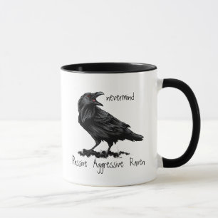Halloween, The Raven Edgar Allan Poe Humor Mug