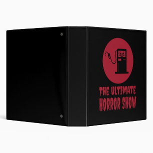 Halloween -The Ultimate Horror Show at Gas Station 3 Ring Binder