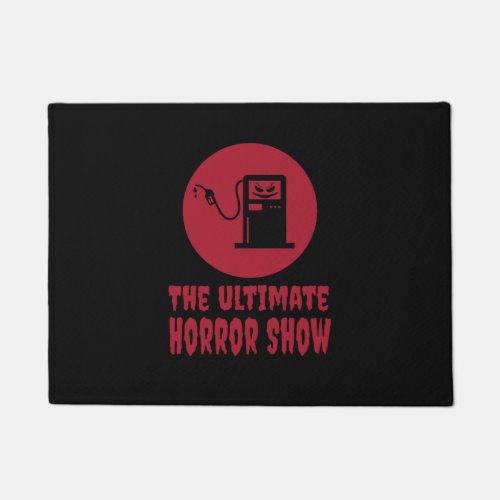 Halloween _The Ultimate Horror Show at Gas Station Doormat