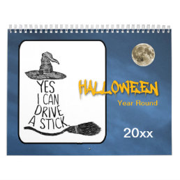 Halloween the Year-Round fun Calendar