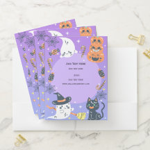 Halloween Theme Business Logo and Text