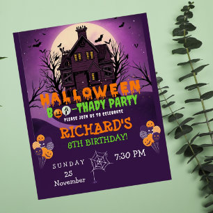 Halloween Theme Kids Birthday Party Foam Board