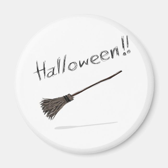 halloween theme magnet (Front)