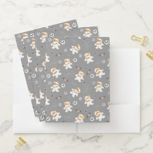 Halloween Theme  Pocket Folder