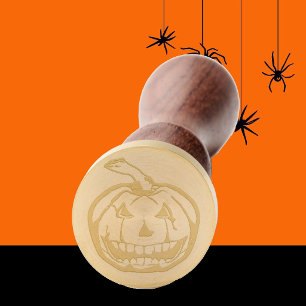 Halloween Theme Wedding Scary Pumpkin Wax Seal Stamp