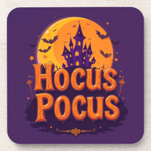 Halloween-Themed Artwork Beverage Coaster