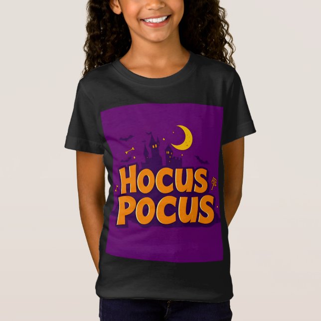 Halloween-Themed Artwork T-Shirt (Front)