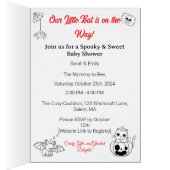 Halloween Themed Baby Shower Invite (Inside (Right))