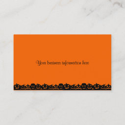 Halloween themed business cards | Zazzle