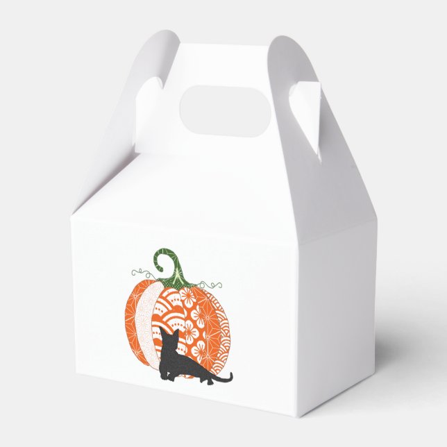 Halloween themed favor box (Front Side)