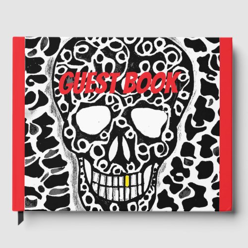 Halloween themed Guest Book