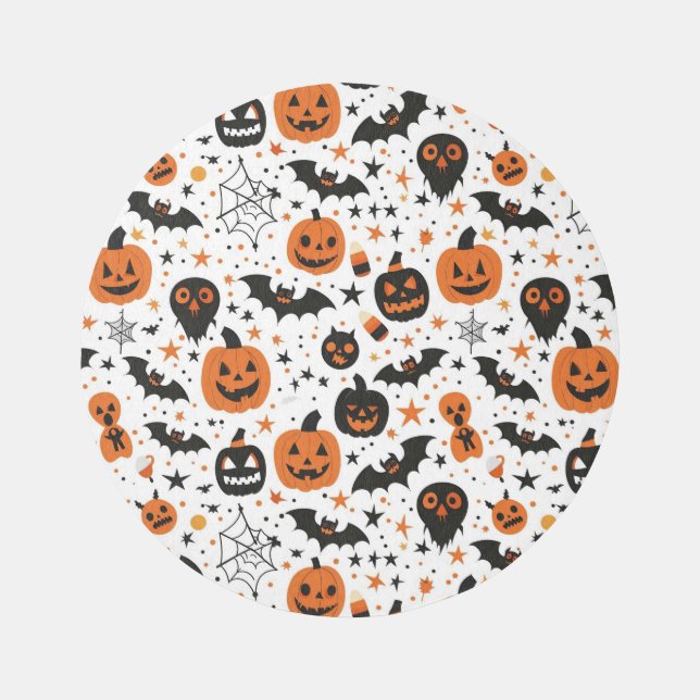 Halloween themed outdoor rug (Front)