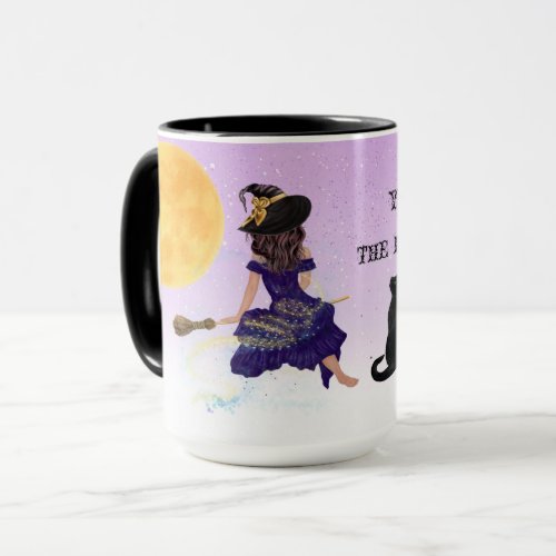 Halloween Themed The best Witch Ever Name girl Mug